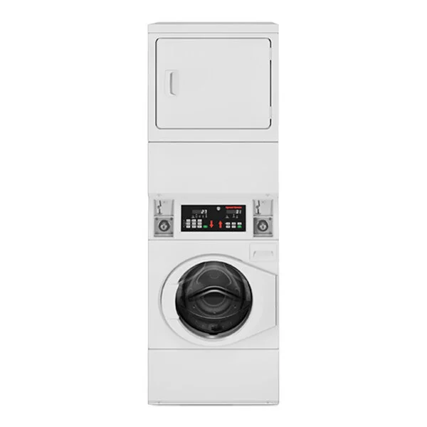 Speed Queen SV6000WG Commercial Coin Drop Front Control Stack Washer Dryer Gas